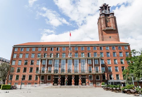 Billede af Frederiksberg Rådhus. Foto: Frederiksberg Kommune